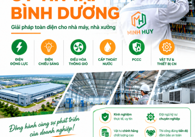 Đơn Vị Thi Công Cơ Điện Uy Tín Cho Nhà Máy Tại Bình Dương