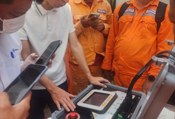 Bàn giao Máy Thiết bị Đo Tỉ số Biến Máy Biến Áp ART-3D